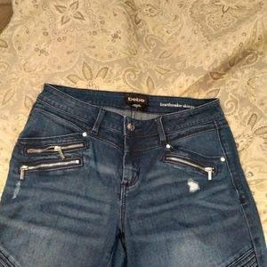Bebe Heartbreaker Skinny jeans women's size 29
